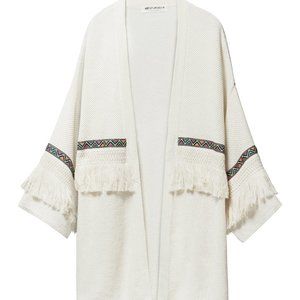 H&M Loves Coachella Cardigan with Fringe - Size XS